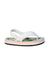 A White Flip Flops from Reef in size 18-24M for girl. (Front View)