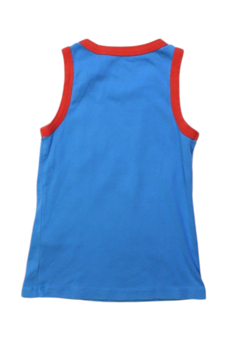 A Blue Sleeveless T Shirts from Stella McCartney in size 6T for boy. (Back View)