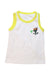 A White Sleeveless T Shirts from Stella McCartney in size 6T for boy. (Front View)