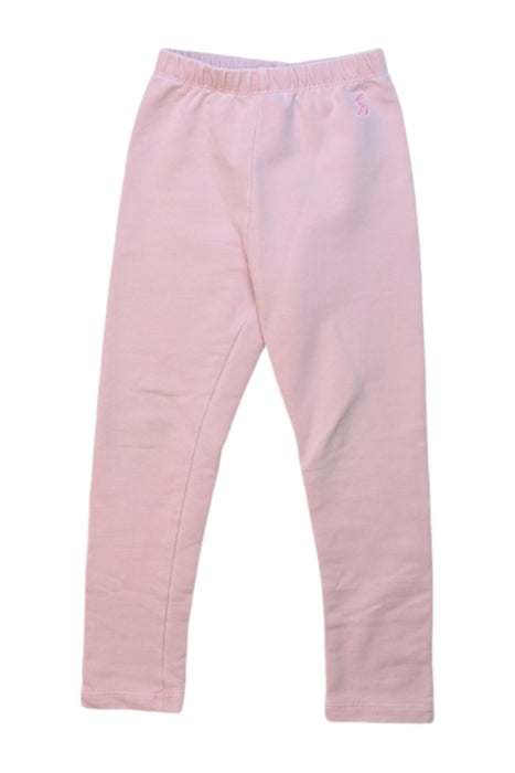 A Pink Leggings from Joules in size 2T for girl. (Front View)