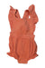 A Orange Sleeveless Rompers from Seed in size 12-18M for girl. (Front View)