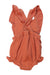 A Orange Sleeveless Rompers from Seed in size 12-18M for girl. (Back View)