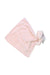 A Pink Safety Blankets from Jellycat in size Newborn for girl. (Front View)