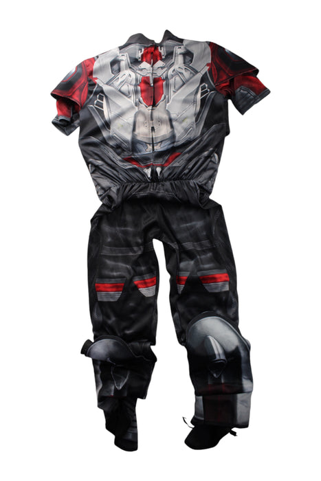 A Black Halloween Costumes from Retykle in size 8Y for boy. (Back View)