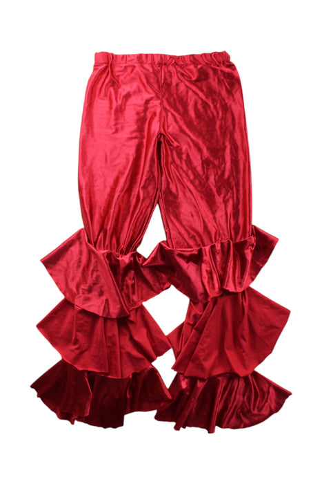 A Red Casual Pants from Retykle in size 8Y for girl. (Back View)