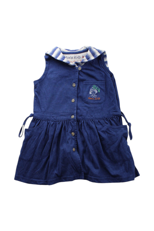 A Navy Sleeveless Dresses from Mexx in size 18-24M for girl. (Front View)