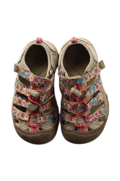 A Multicolour Sandals from Keen in size 5T for neutral. (Back View)