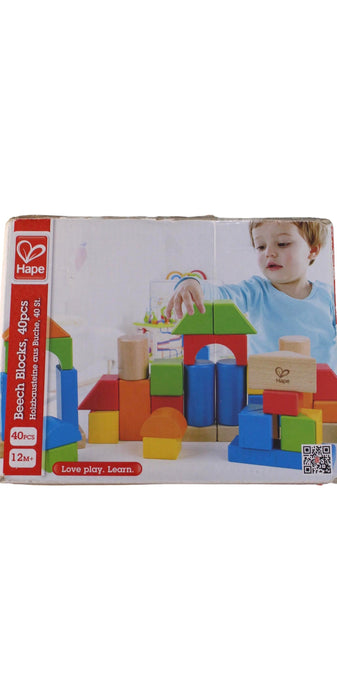 A Multicolour Lego & Building Blocks from Hape in size 12-18M for neutral. (Front View)