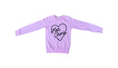 A Pink Crewneck Sweatshirts from Seed in size 10Y for girl. (Front View)