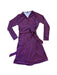 A Purple Long Sleeve Dresses from Mayarya in size S for maternity. (Front View)