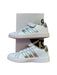 A White Sneakers from Adidas in size 6T for neutral. (Front View)