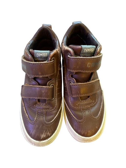 A Brown Sneakers from Camper in size 4T for boy. (Front View)