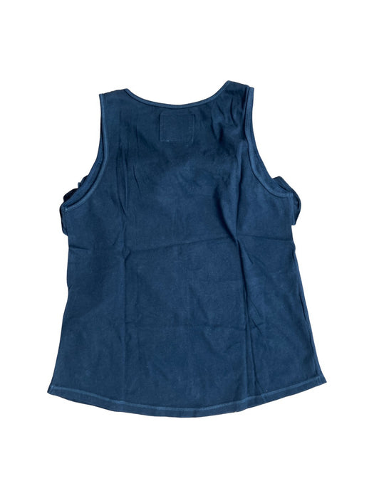 A Blue Sleeveless Tops from Abercrombie & Fitch in size 10Y for girl. (Back View)