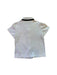 A White Short Sleeve Shirts from Momonittu in size 4T for boy. (Back View)