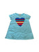 A Blue Short Sleeve T Shirts from Frugi in size 5T for girl. (Front View)