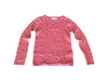 A Pink Long Sleeve Tops from Excuse My French in size 6T for girl. (Front View)