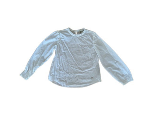 A White Long Sleeve Shirts from Massimo Dutti in size 8Y for girl. (Front View)