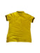 A Yellow Short Sleeve Polos from K-Way in size 8Y for neutral. (Back View)