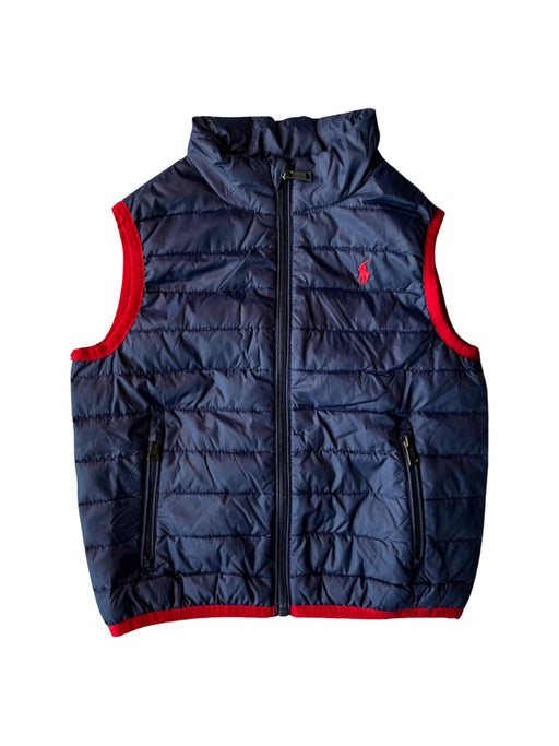 A Navy Outerwear Vests from Polo Ralph Lauren in size 3T for neutral. (Front View)