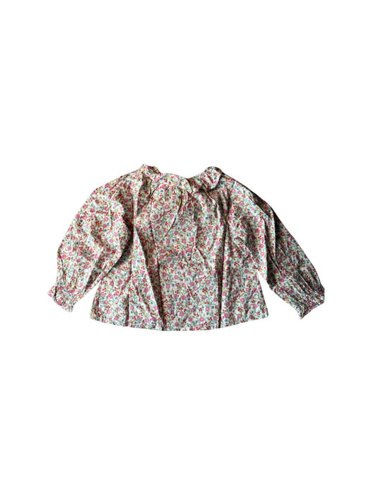 A Multicolour Long Sleeve Tops from Cyrillus in size 4T for girl. (Back View)