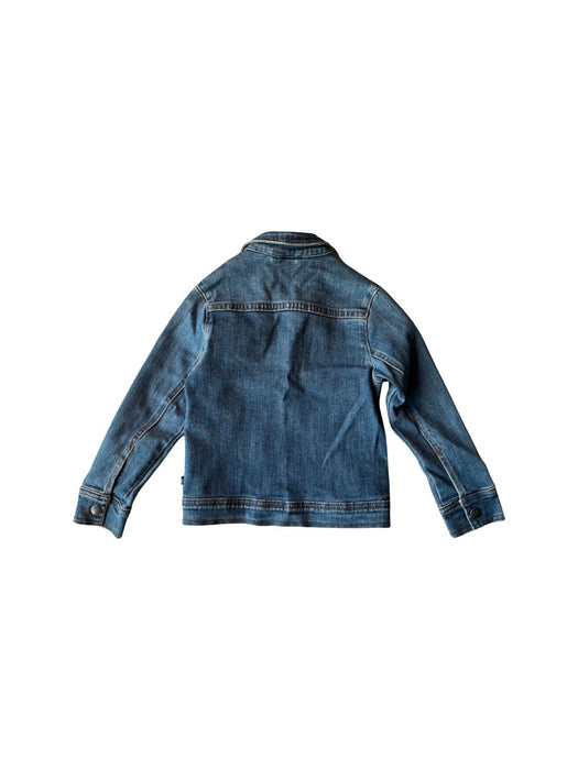 A Blue Lightweight Jackets from La Compagnie des Petits in size 4T for neutral. (Back View)