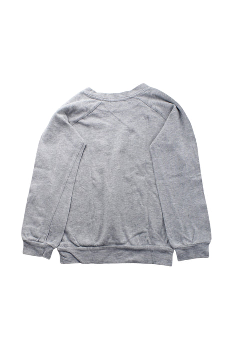 A Grey Crewneck Sweatshirts from Bonpoint in size 6T for girl. (Back View)