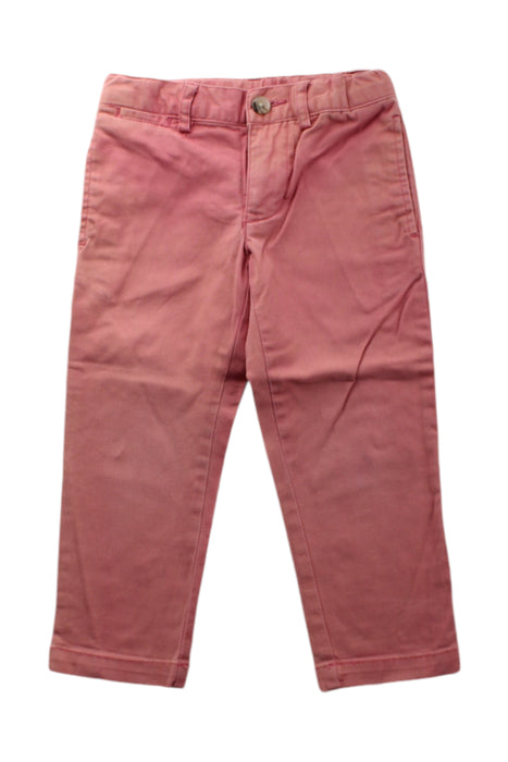 A Pink Casual Pants from Polo Ralph Lauren in size 2T for neutral. (Front View)