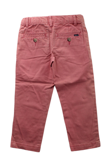 A Pink Casual Pants from Polo Ralph Lauren in size 2T for neutral. (Back View)