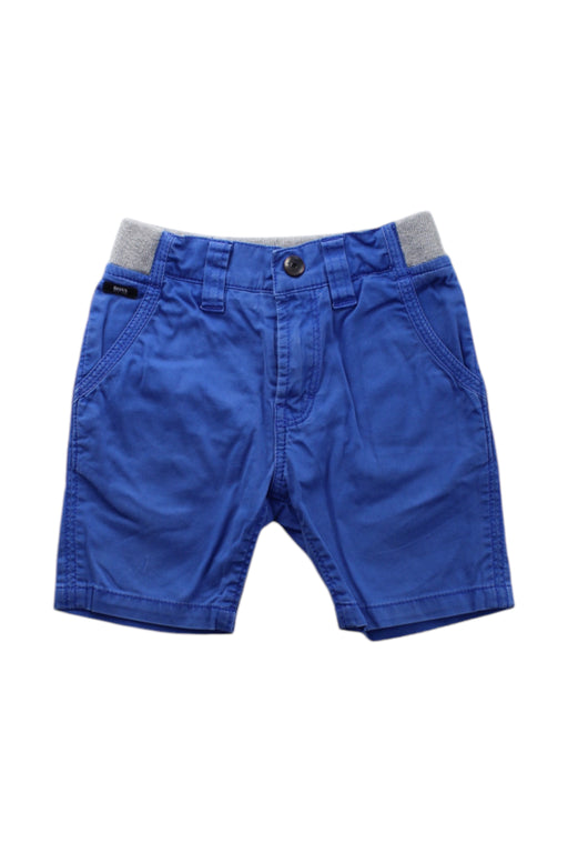 A Blue Shorts from Boss in size 2T for boy. (Front View)