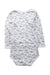 A White Long Sleeve Bodysuits from Petit Bateau in size 3T for neutral. (Back View)