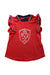 A Red Sleeveless Tops from Ferrari in size 7Y for neutral. (Front View)