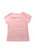 A Pink Short Sleeve T Shirts from Moody Tiger in size 4T for neutral. (Back View)