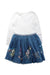 A Multicolour Skirt Sets from Monsoon in size 5T for girl. (Front View)