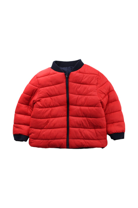 A Navy Puffer/Quilted Coats & Outerwear from Jacadi in size 12-18M for neutral. (Back View)