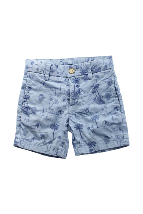 A Blue Shorts from Sacoor in size 2T for boy. (Front View)