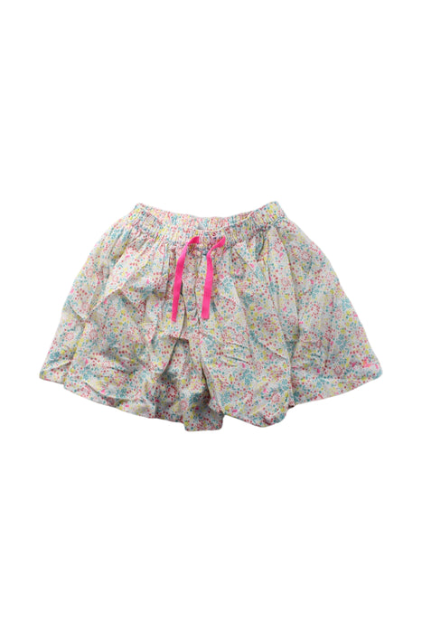 A Multicolour Short Skirts from Petit Bateau in size 6T for girl. (Front View)