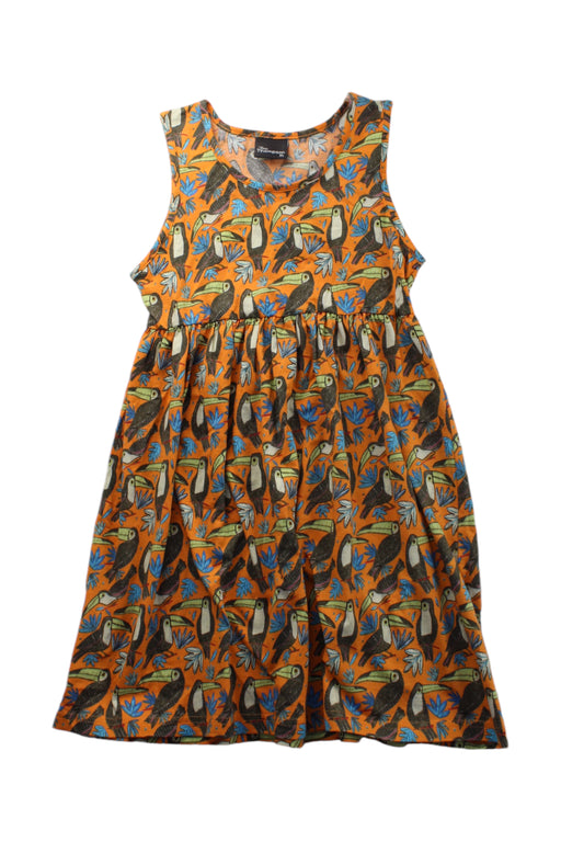 A Multicolour Sleeveless Dresses from Jim Thompson in size 7Y for girl. (Front View)