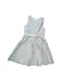A Pink Sleeveless Dresses from Monsoon in size 11Y for girl. (Front View)