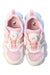 A Pink Sneakers from Fila in size 6T for girl. (Back View)