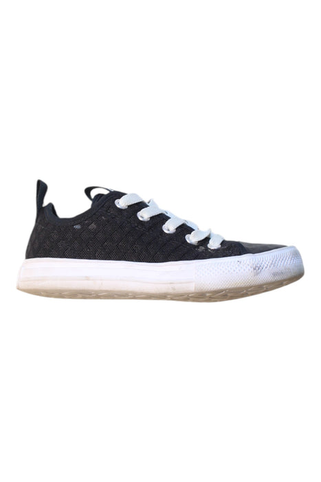 A Black Sneakers from Converse in size 5T for neutral. (Front View)