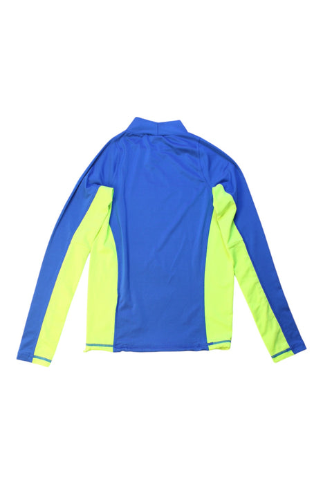 A Blue Rash Guards from Olaian in size 14Y for boy. (Back View)