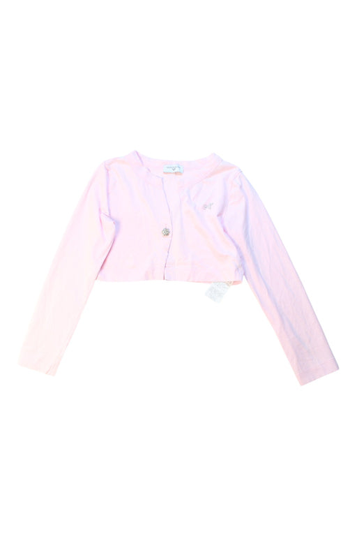 A Pink Cardigans from Monnalisa in size 9Y for girl. (Front View)