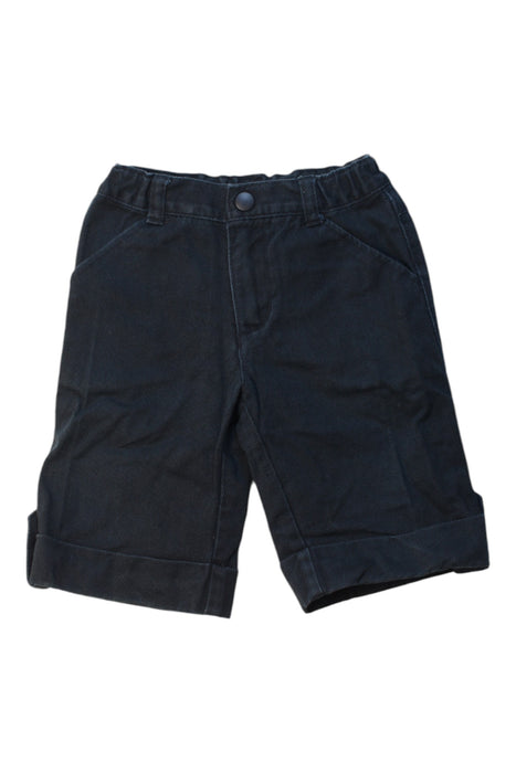 A Black Shorts from Comme Ca Ism in size 2T for boy. (Front View)