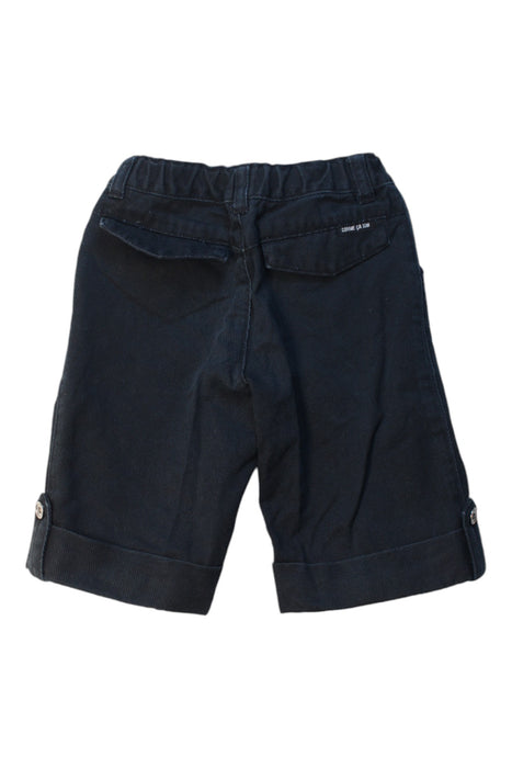 A Black Shorts from Comme Ca Ism in size 2T for boy. (Back View)