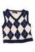 A White Sweater Vests from Comme Ca Ism in size 18-24M for girl. (Front View)