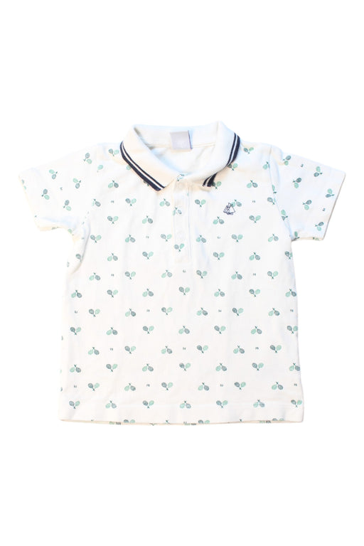 A Multicolour Short Sleeve Polos from Petit Bateau in size 18-24M for boy. (Front View)