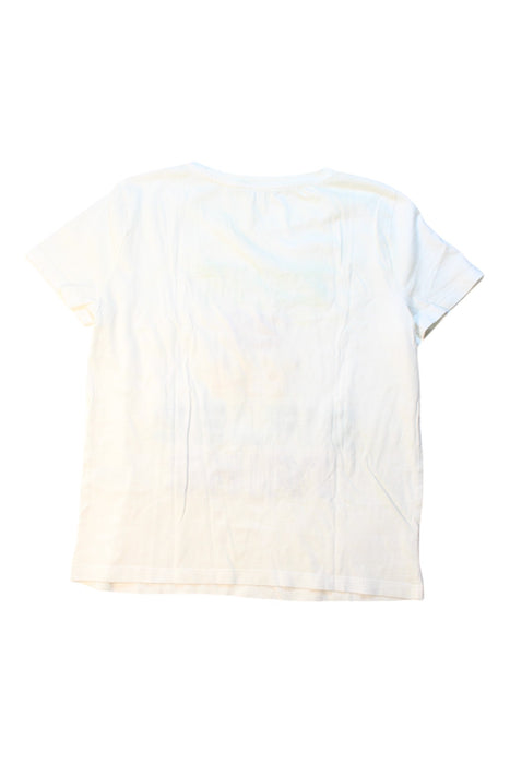 A White Short Sleeve T Shirts from Alice + Olivia in size 14Y for girl. (Back View)