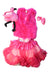 A Pink Halloween Costumes from Retykle in size 11Y for girl. (Front View)