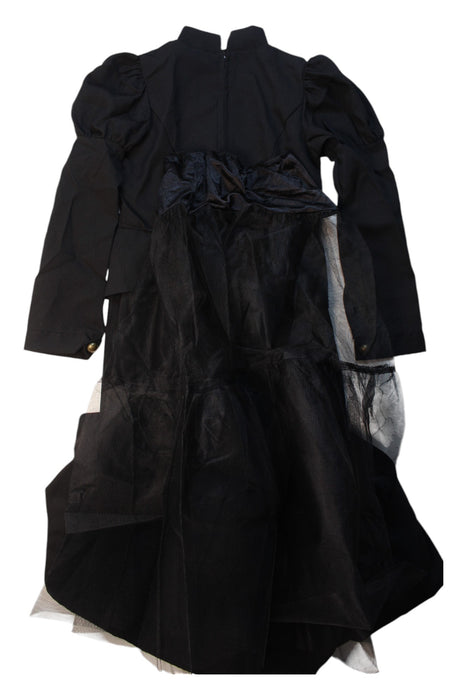 A Black Halloween Costumes from Retykle in size 14Y for girl. (Back View)