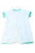 A White Short Sleeve Rompers from Petit Bateau in size 6-12M for girl. (Back View)